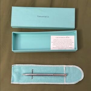Tiffany & Co. Silver Pen with Box